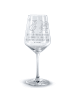 Mr. & Mrs. Panda Weinkelch Hummeln Kleeblatt mit Spruch in Transparent