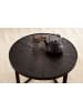 KADIMA DESIGN Couchtisch 58x58x40 cm Mango Massivholz / Metall Sofatisch