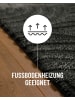 Wecon Home Badteppich Fiete in anthrazit grau