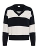 PART TWO Strickpullover BismilPW Lockere Passform in Dark Navy Tofu Stripe