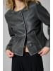 My Essential Wardrobe Lederjacke MWBibi Tight fit in Medium Grey Retro Wash