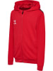 Hummel Reißverschluss Jacke Hmlauthentic Kinder in TRUE RED