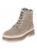 Tamaris Schnürstiefel in taupe