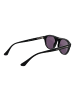 Web Männer Sonnenbrille Rund Schwarz