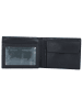 Esquire New Silk Geldbörse Leder 12 cm schwarz