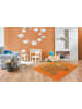 Arte Espina Wohnzimmer Teppich – Kurzflorteppich Joy 295 130 x 130 cm in orange - quadratisch