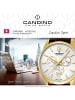 Candino Analog-Armbanduhr Candino Sport braun groß (ca. 43mm)