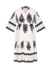 faina Dress in beige black