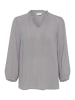 Kaffe Langarm-Bluse KAkamilla Regular fit in Steeple Gray