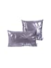 Kayoom Dekokissen Prisma 425 2er-Set in graphit - silber