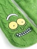 Rick and Morty Rick and Morty Hüttensocken Haussocken Sherpa Futter Kuschelsocken in grün