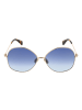 Max Mara Frauen Sonnenbrille Rund Gold