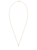 Elli DIAMONDS  Halskette 585 Gelbgold Kreis, Geo in Gold