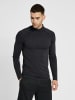 Hummel Halbreißverschluss Sweatshirt Hmlstroke Multisport Herren in BLACK