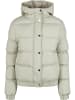 Urban Classics Urban Classics Damen Ladies Hooded Puffer Jacket in softsalvia