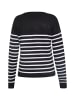 SANIKA Damen Pullover in SCHWARZ WEISS