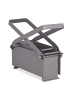relaxdays Papierbrikettpresse in Grau