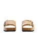 Plakton Leder-Pantoletten „Baku“ Beige