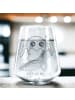 Mr. & Mrs. Panda Trinkglas Spinne Agathe Sandwich ohne Spruch in Transparent