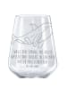 Mr. & Mrs. Panda Weinglas Orca mit Spruch in Transparent