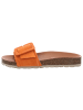 Verbenas Pantoletten in orange