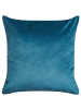 Beliani 2er-Set Dekokissen DELICIOSA in Blau/Gold