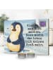 Mr. & Mrs. Panda Adventskalender Pinguin Diät Design mit Spruch in Weiß