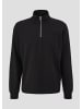 s.Oliver Sweatshirt langarm in Schwarz