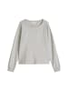 Marc O'Polo DfC Sweatshirt relaxed garment-dyed in Pure Grey Melange