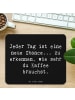 Mr. & Mrs. Panda Mauspad Spruch Motivation und Kaffee mit Spruch in Schwarz