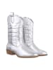 Ital-Design Stiefel in Silber