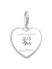 Thomas Sabo Charm "Herz cute as a Button" in Silber