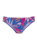 Buffalo Bikini-Hose in blau-pink bedruckt