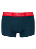 Puma Boxershort 6er Pack in Blau/Grau