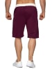 EGOMAXX Sweat Shorts Kurze Jogging Hose Bermuda Sporthose H1927 in Rot