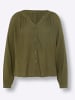 Heine Bluse in oliv