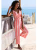 LASCANA Culotte-Overall in koralle-weiß gestreift