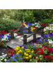 relaxdays Gartenbrücke in Braun - (B)32 x (H)25 x (T)70 cm