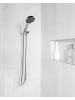 Beliani Wannenarmaturen ICHMA in Silber - (W) 12 x (H) 26 x (L) 7 cm