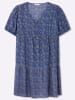 sheego Kleid in royalblau-sesam