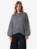 Noisy may Strickpullover in Dark Grey Melange1
