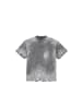 Balenciaga T-Shirt Grau mit Logo Print