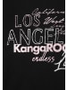 Kangaroos Langarmshirt in schwarz