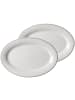 Ritzenhoff & Breker 2er Set Servierplatten Isabella 32 x 21 cm in beige