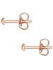 Glanzstücke München Ohrstecker Sterling Silber in roségold
