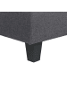 Beliani Sofaelement UNSTAD in Grau/Schwarz - (W) 76 x (H) 72 x (L) 76 cm