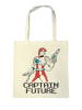 Logoshirt Einkauftasche Captain Future in naturfarben