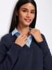 Heine 2-in-1-Pullover in marine-eisblau