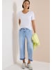 Cecil 7/8 Wide Leg Jeans im Loose Fit in Blau