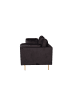 ebuy24 Sofa Boom Schwarz 203 x 86 cm